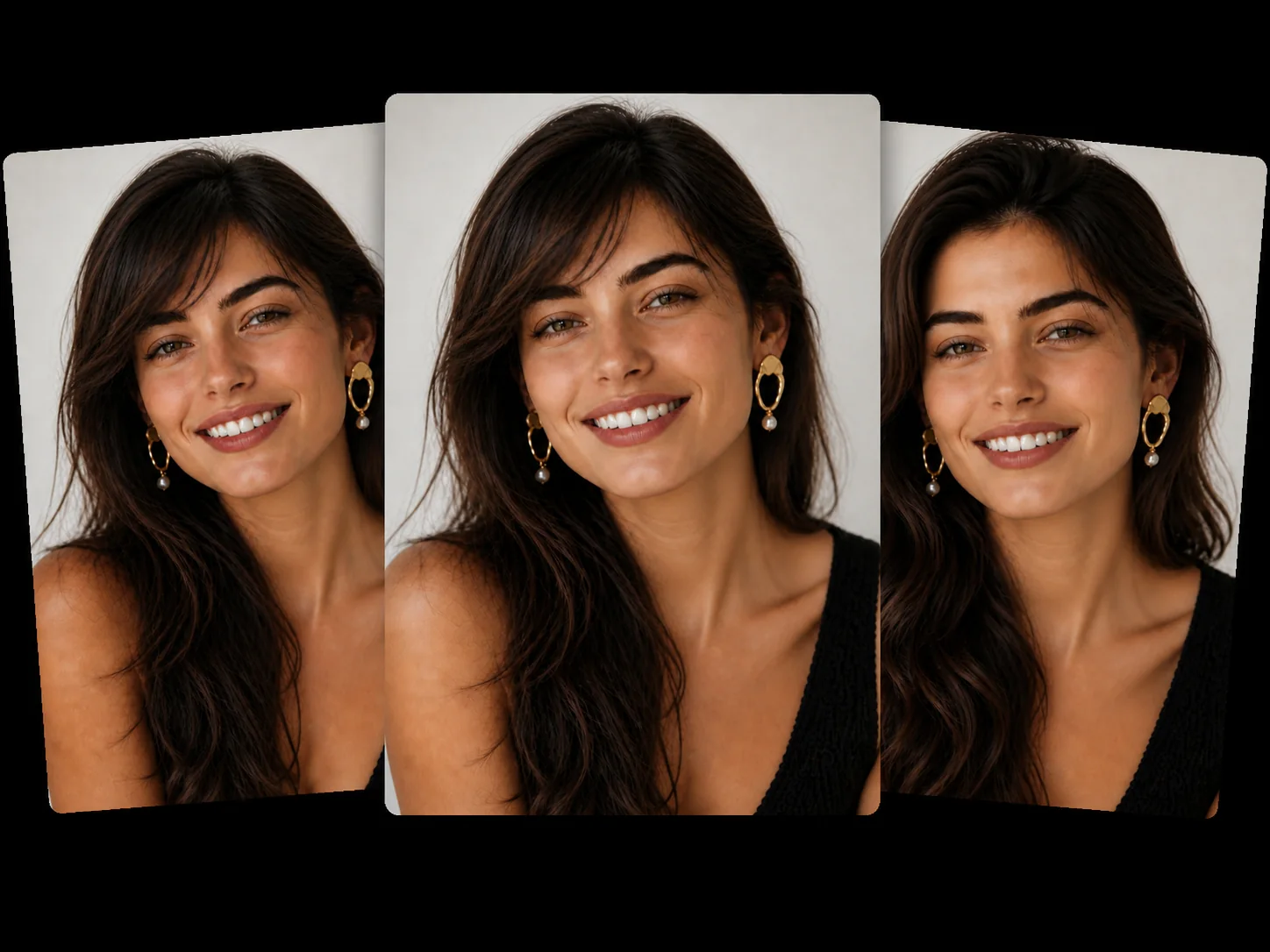 Idee di acconciature per donne con viso quadrato: onde morbide, bob scalato e frangia laterale