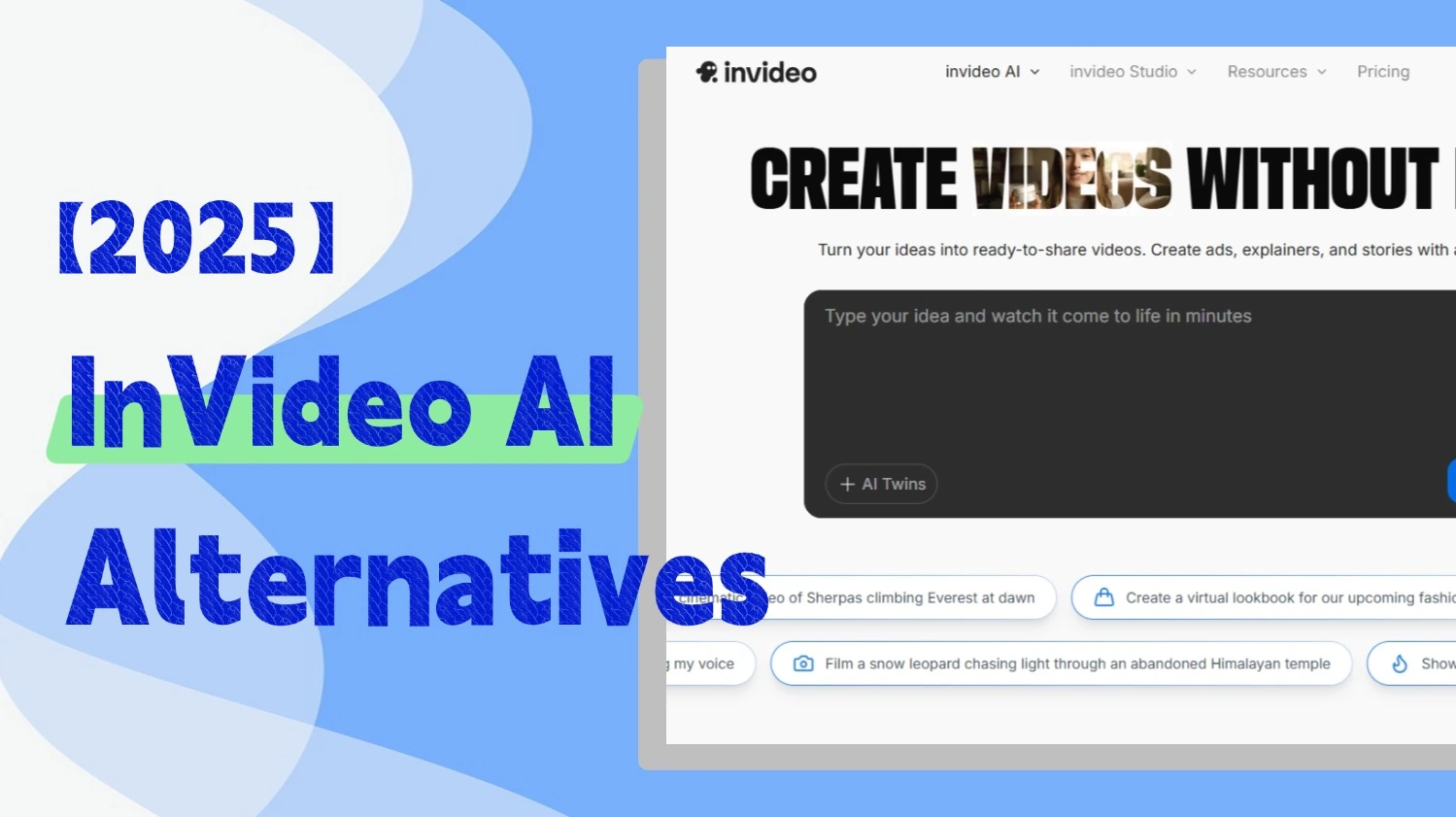Best InVideo AI Alternatives in 2025