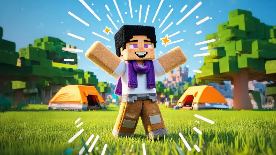 AI Minecraft Character Transformation